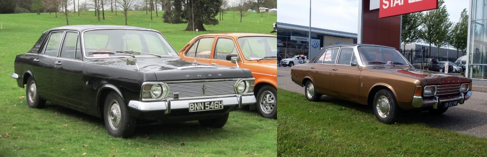 Ford Zephyr Mk4 och Taunus P7b